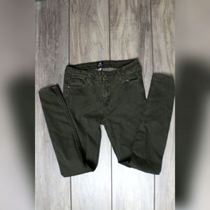 Just Black army green pants